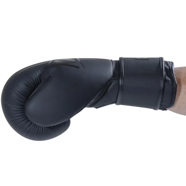 Kwon Boxhandschuhe Scratch Schwarz - Seitenansicht