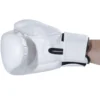 Kwon Boxhandschuhe Scratch Weiß-Silber - Ansicht Innenhand seitlich