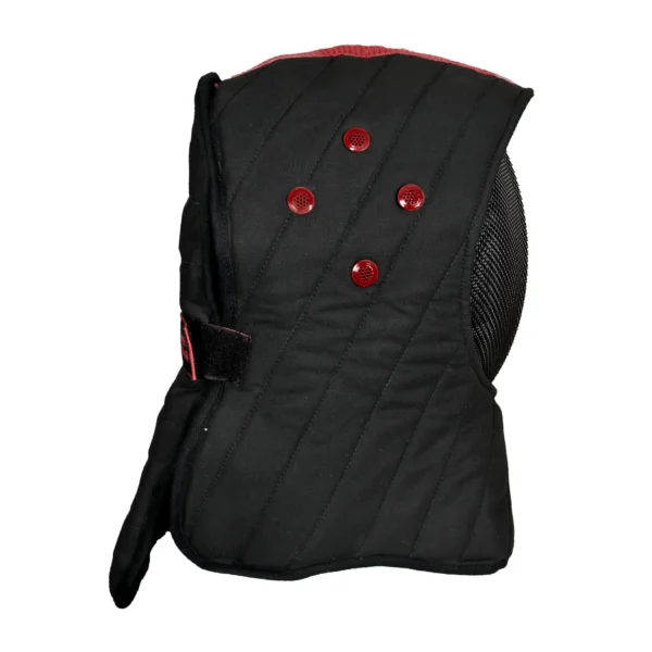 Red Dragon Armoury Hema Vollmaskenüberzug - Seitenansicht mit Kopfgitter