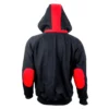 Red Dragon Hema leichter Sparring Hoodie schwarz-rot - Rückansicht