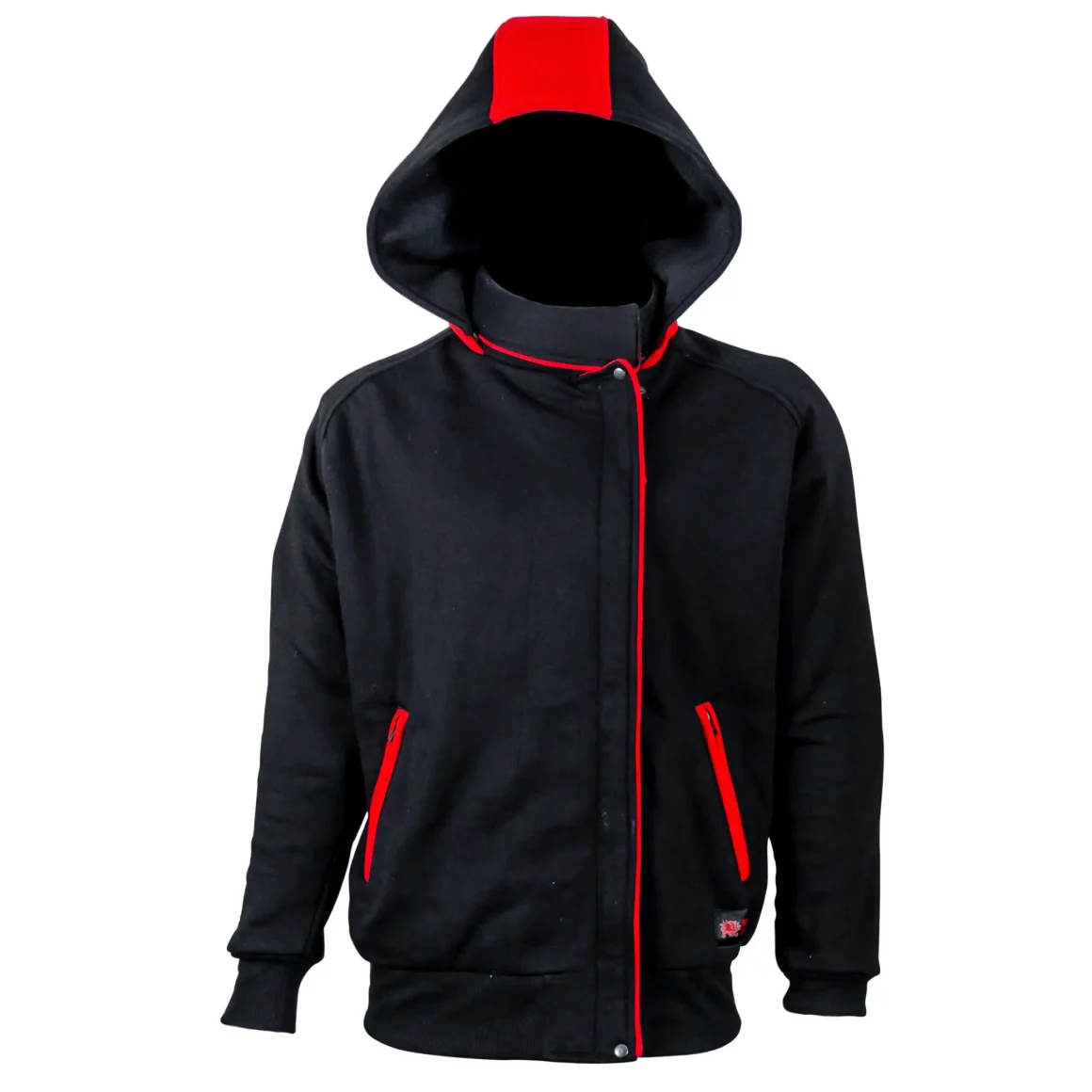 Red Dragon Hema leichter Sparring Hoodie schwarz-rot - Vorderansicht