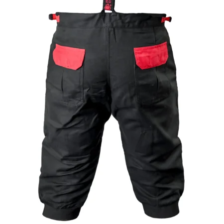 Red Dragon Hema Sparring Hose schwarz-rot - Rückansicht