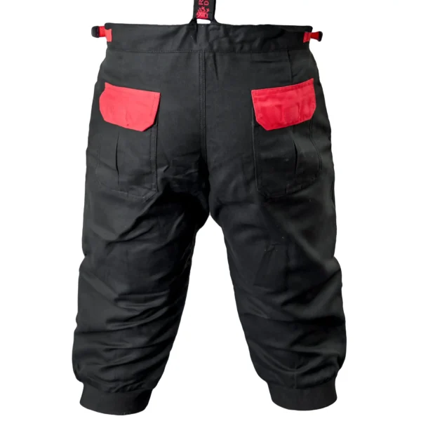 Red Dragon Hema Sparring Hose schwarz-rot - Rückansicht