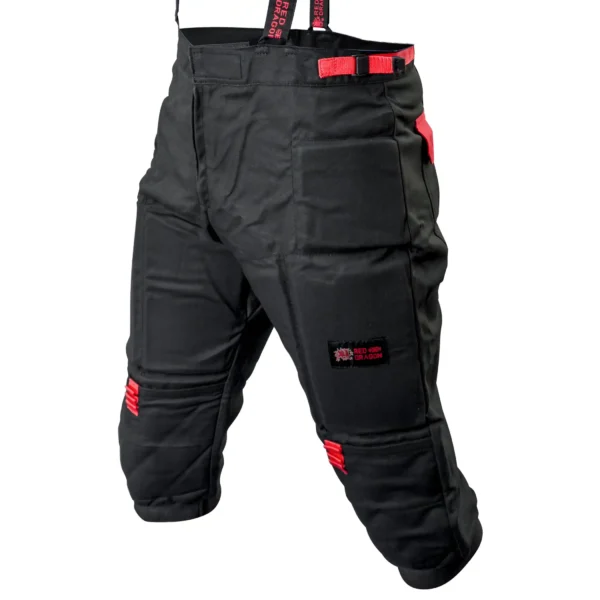 Red Dragon Hema Sparring Hose schwarz-rot - Seitenansicht