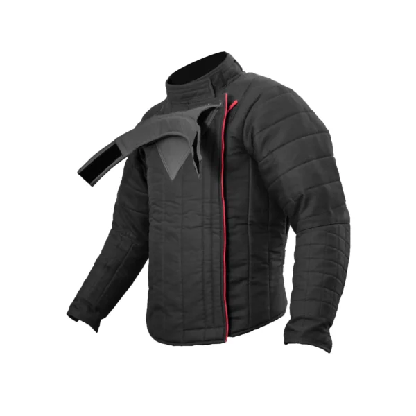Red Dragon Hema Sparring Jacke schwarz-rot - Seitenansicht