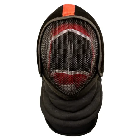 Red Dragon – Maskenüberzug für Fechtmasken (Leder)