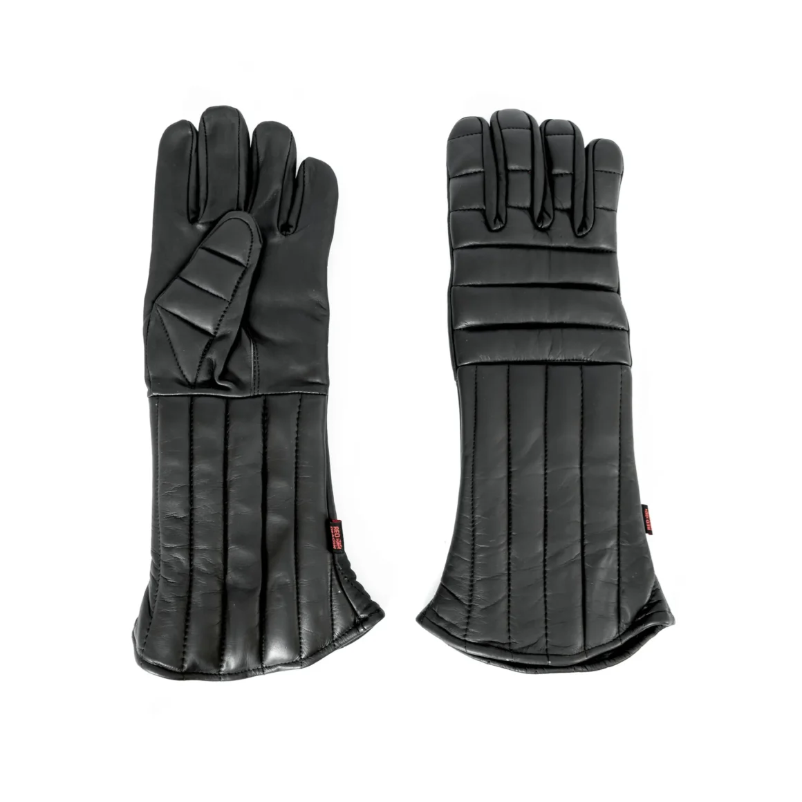 Red Dragon Rapier Handschuhe schwarz - Ober- und Unterseite