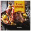 Ritterspeisen - Das Beste aus der mittelalterlichen Burgherrenküche von Barbara und Hans Otzen - Buchcover mit leckerer Geflügelspeise aus der Gusseisen Pfanne
