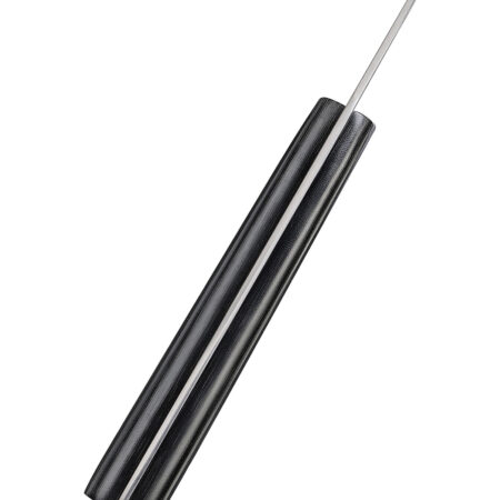 Samura DAMASCUS 67 Schinkenmesser 7,7 Zoll / 195 mm - Nahaufnahme Messer schräg nach oben zeigend