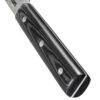 Samura DAMASCUS 67 Schinkenmesser 7,7 Zoll / 195 mm - Nahaufnahme Griff schräg nach oben links zeigend