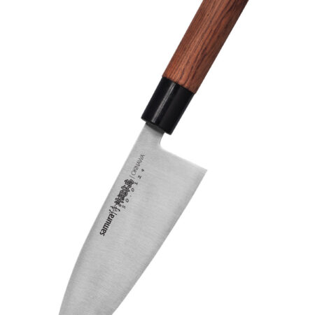 Samura – OKINAWA Deba Messer 17 cm (AUS-8, Palisander)