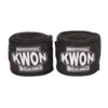 Kwon Professional Boxing Bandage leicht elastisch 3,5 m schwarz - Paar Vorderansicht