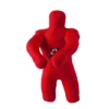Danrho Canvas Judo Dummy Kids in Rot, Vorderansicht leicht nach links geneigt