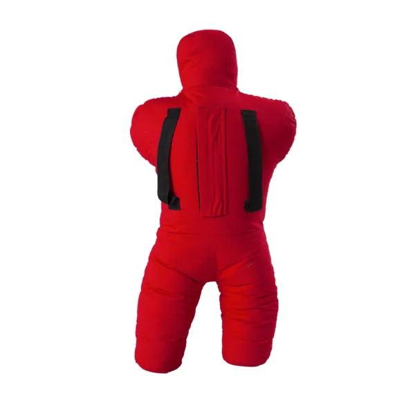 Danrho Canvas Judo Dummy Kids in Rot, Rückansicht
