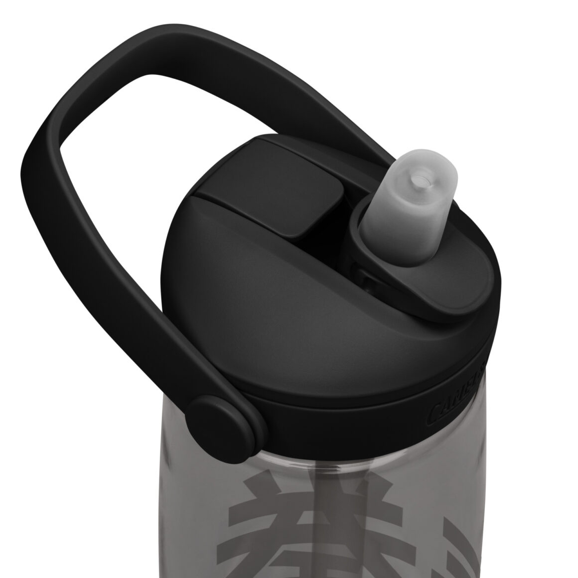 Wing Chun Wasserflasche mit umklappbarem Trinkhalm, 739 ml, BPA-freies Tritan®