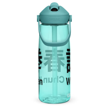Wing Chun Wasserflasche mit umklappbarem Trinkhalm, 739 ml, BPA-freies Tritan® – Bild 32