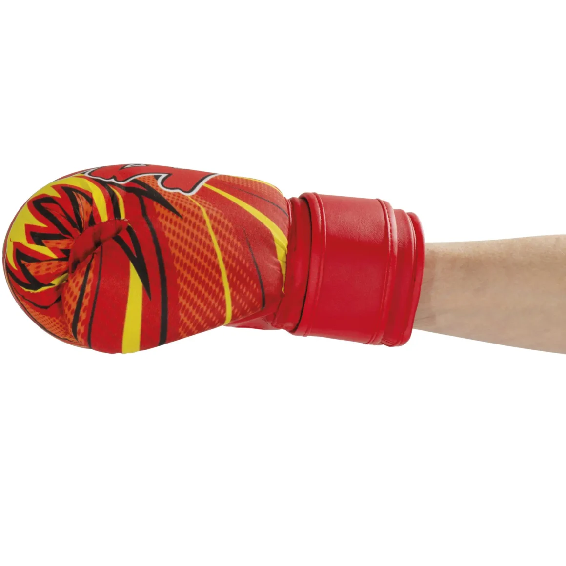 KWON Junior Graphic Boxhandschuhe rot – Seitenansicht