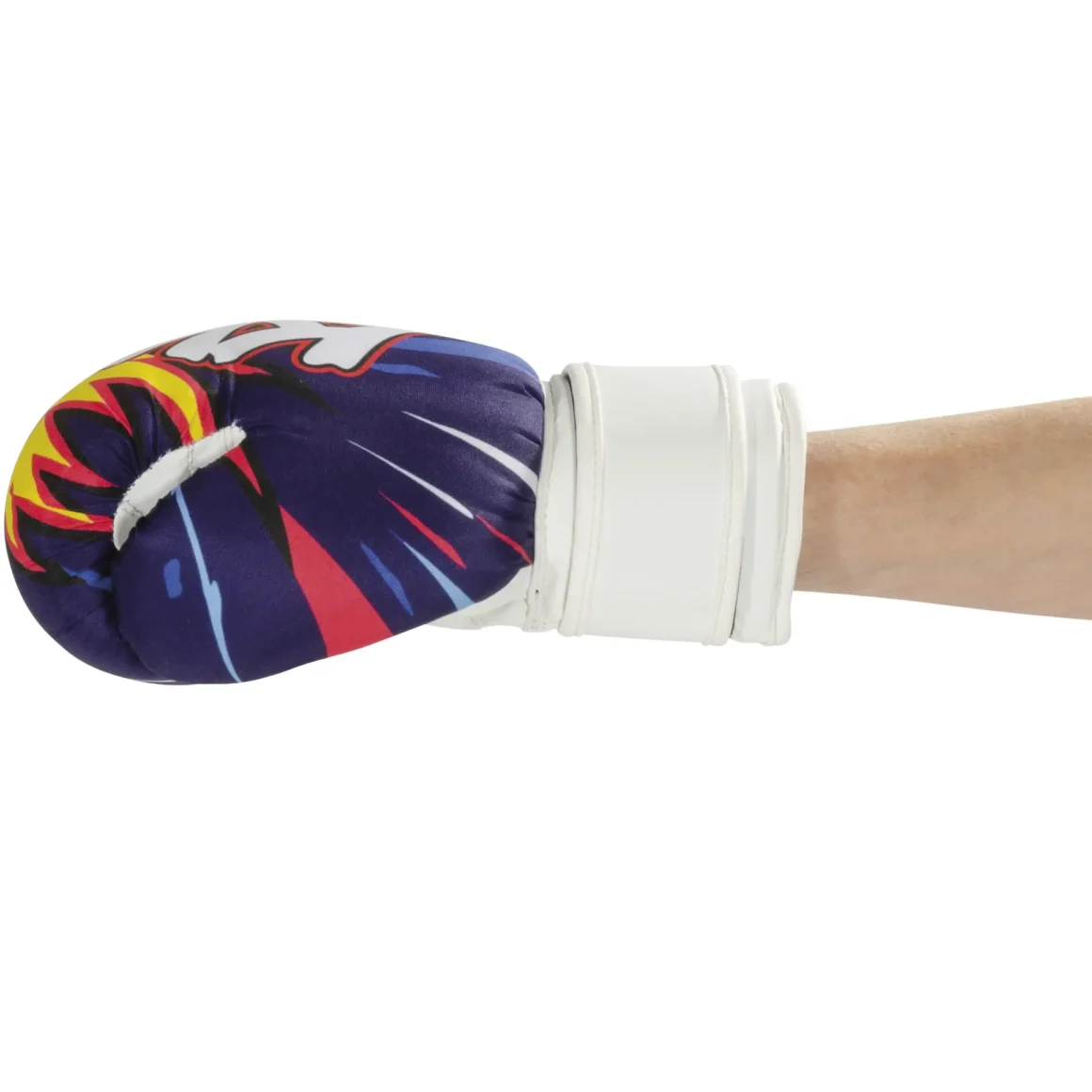 KWON Junior Graphic Boxhandschuhe weiss – Seitenansicht
